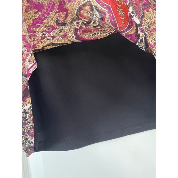 INC International Concepts Mesh Top Cut-Out long Sleeve Nylon  Size OX - Picture 5 of 8